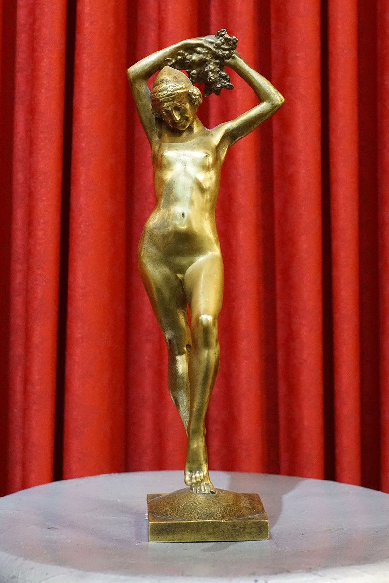 Art Deco Bronze Dancer By Daniel Joseph Baqué