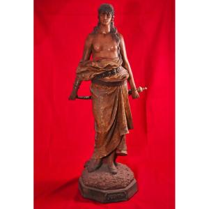 Judith, Terre Cuite Par F. Goldscheider