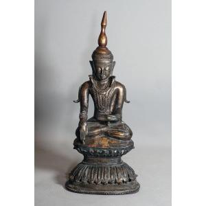 Ava Burmese Bronze Buddha