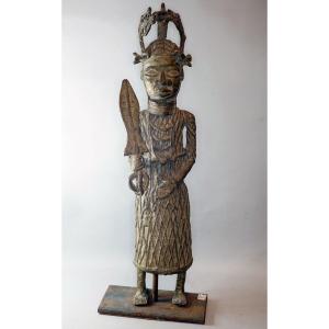 Oba Warrior, Benin Bronze