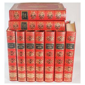 THÉATRE 9 volumes luxe : BEAUMARCHAIS,  CORNEILLE, MOLIÉRE, RABELAIS, RACINE