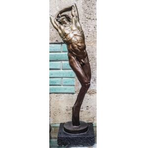 Kevin CHRISTMAN, HOMME NU BRONZE, Dark Night