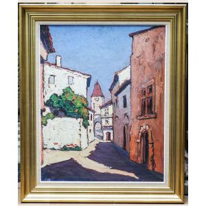 Pierre MOLINIER, Ruelle de village dans l'agenais.