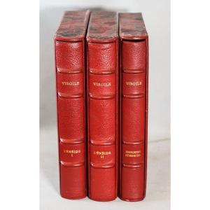 VIRGILE,  3 volumes : L'Enéide, 2 tomes + Les Bucoliques, Les  Géorgiques, 1 tome, ill.  Edy Le