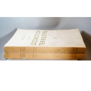 HISTOIRE DE LA LOCOMOTION TERRESTRE, L'Illustration, 2 Volumes