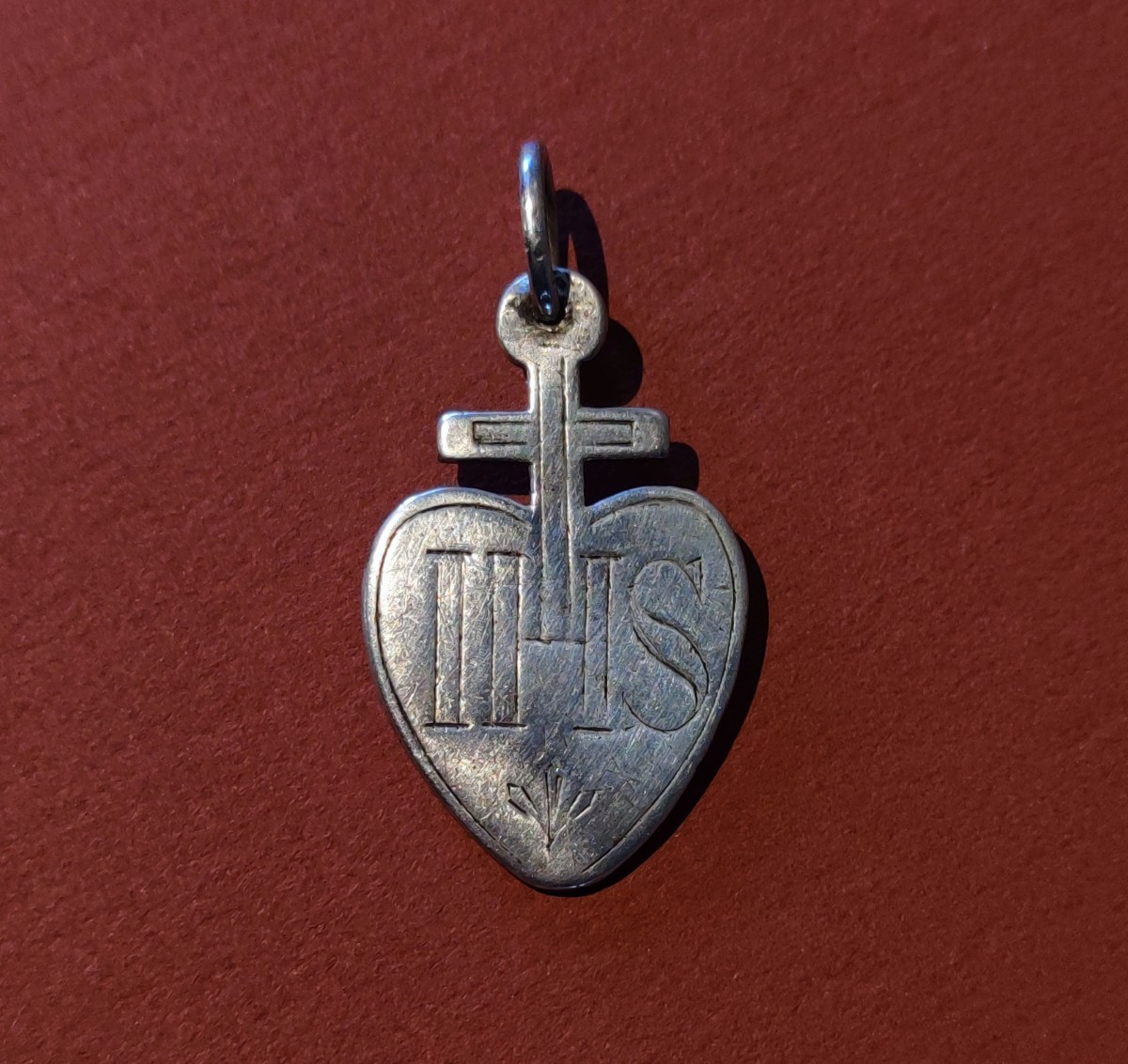 Pendant Of A Nun Of The Order Of The Visitation In Solid Silver, 18th Or 19th Century-photo-2