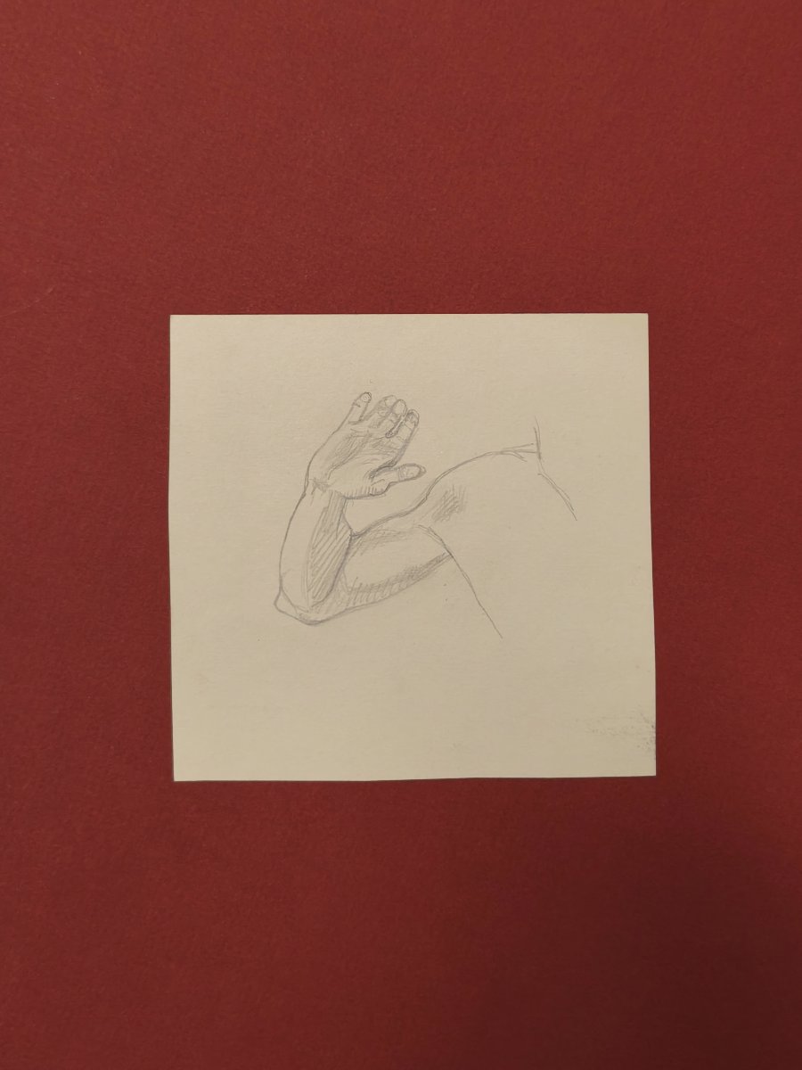 Etude Académie Masculine Original Drawing By Félix Vallotton-photo-4