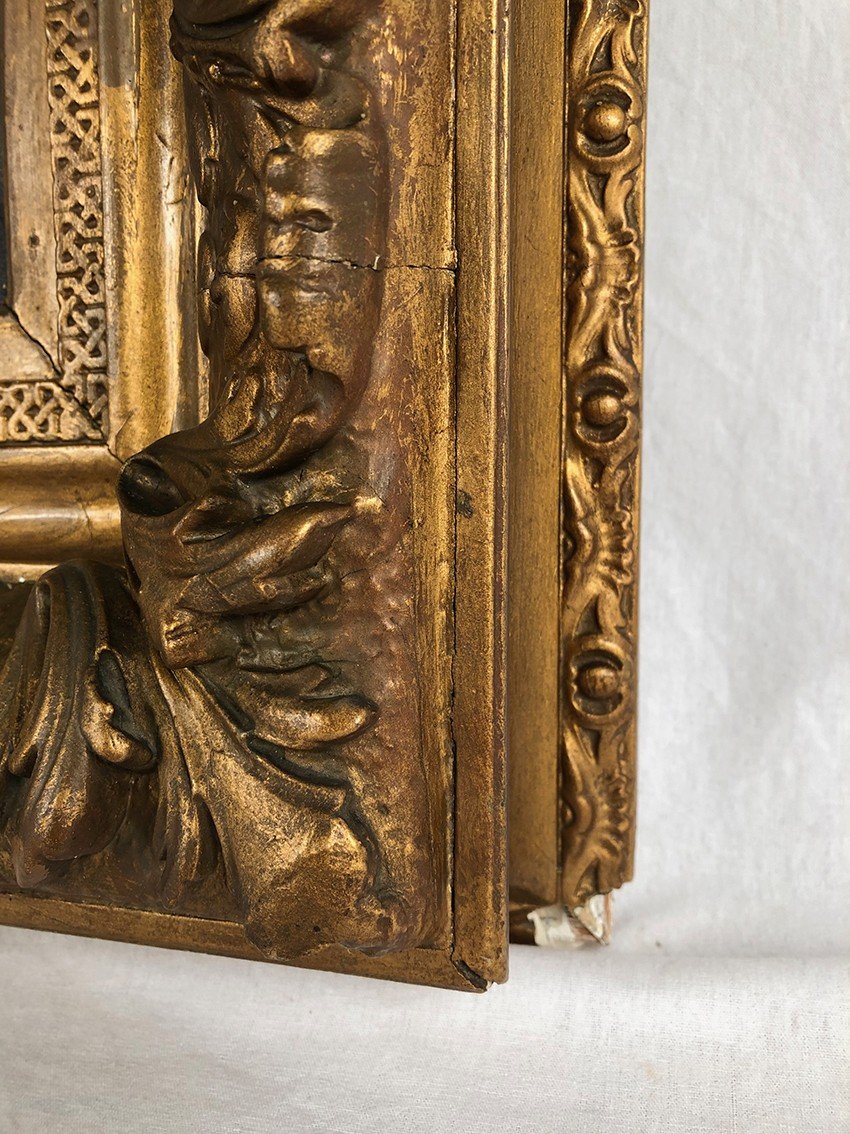 Artheme Denis, Portrait De Jeune Femme. Huile Sur Toile Signée Et Datée 1885-photo-5