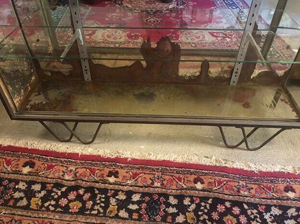 Très Grande Vitrine Ancienne De Magasin-photo-2