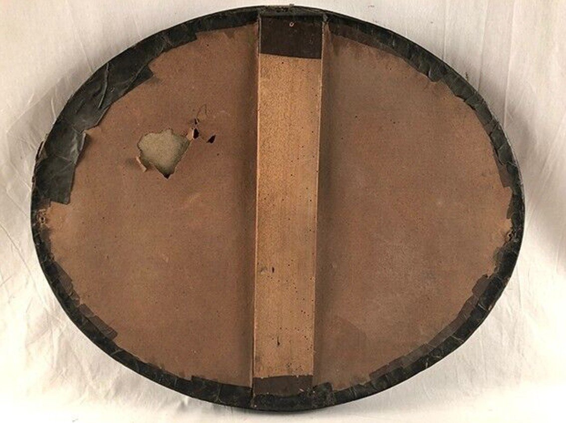 Pair Of Large Oval-shaped Pastels, Still Lifes With Game. 19th Century-photo-2