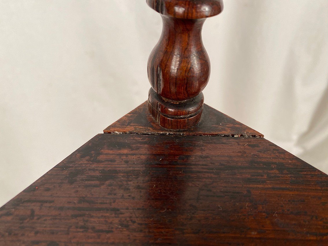 Etagère D’encoignure En Palissandre, époque Napoléon III-photo-5