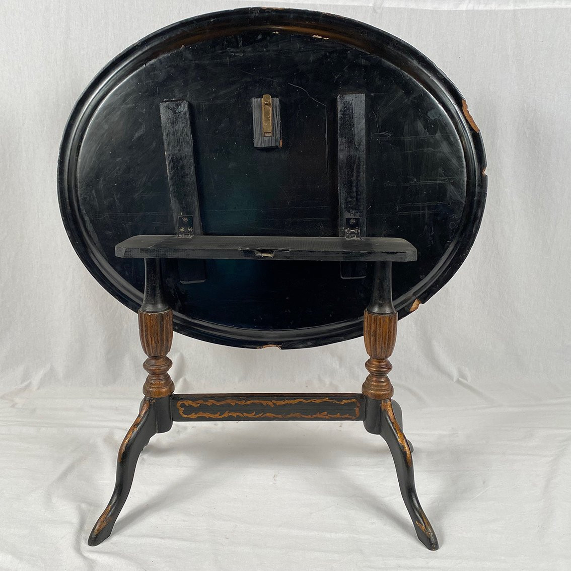 Guéridon bas basculant Napoléon III-photo-3