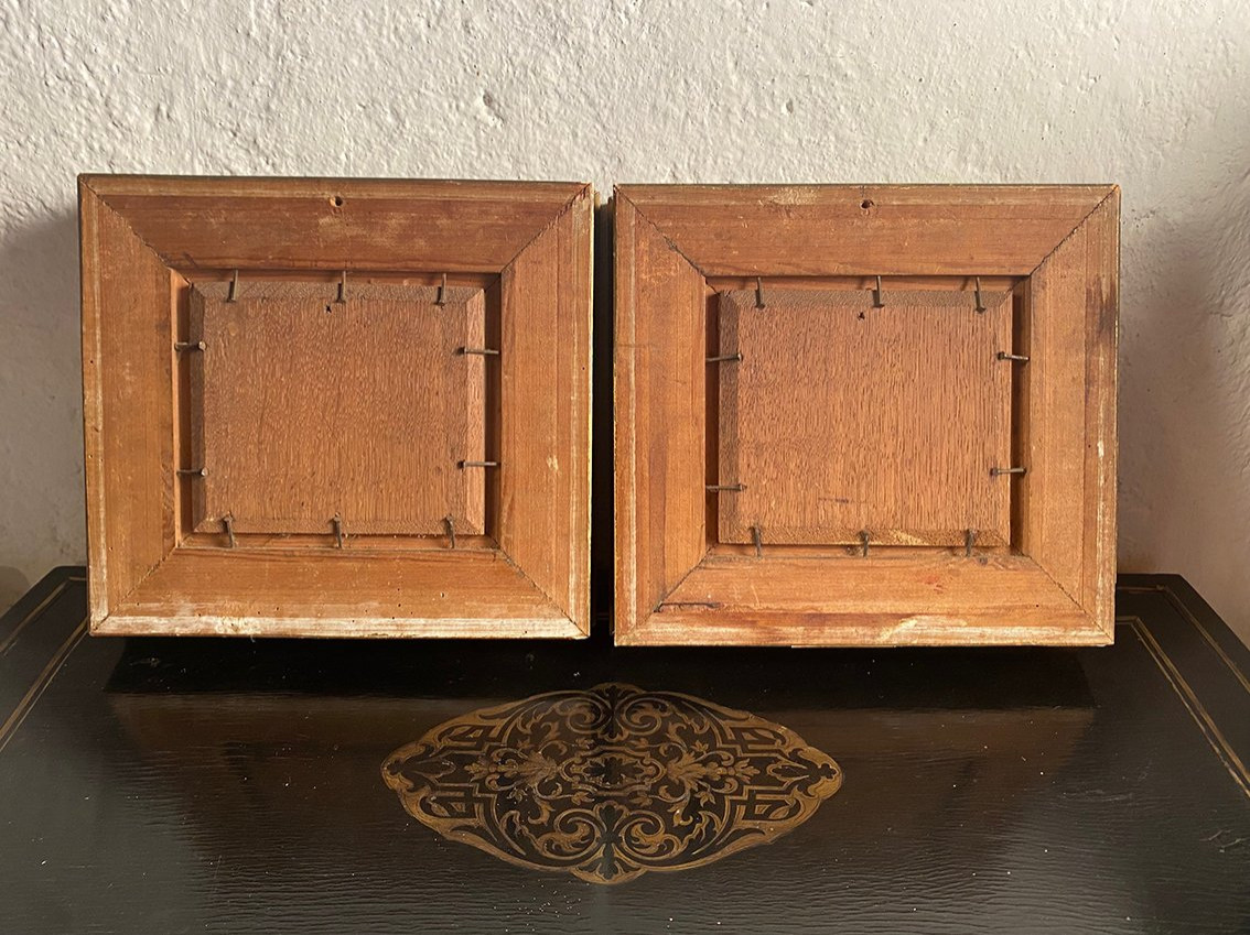 Arthur De Waerhert (1881-1944). "sheep", Pair Of Oil Paintings On Panel-photo-6