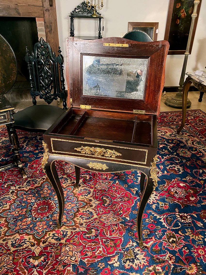 Blackened Wood And Bronze Ornamentation, Napoleon III-photo-4