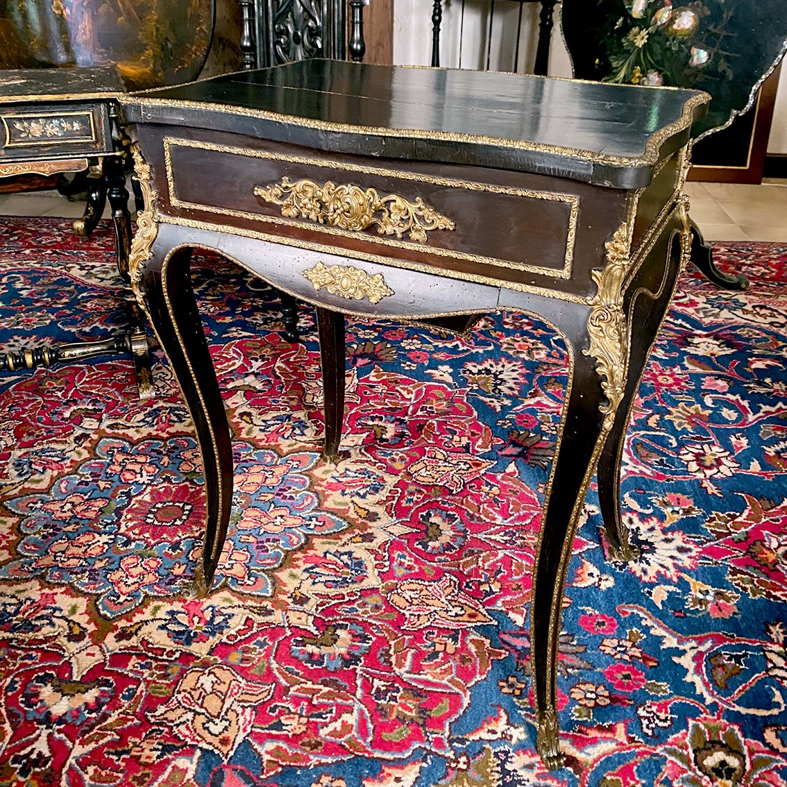 Blackened Wood And Bronze Ornamentation, Napoleon III