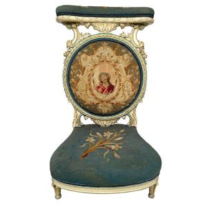 Grand Et Beau Prie-dieu De Style Louis XVI
