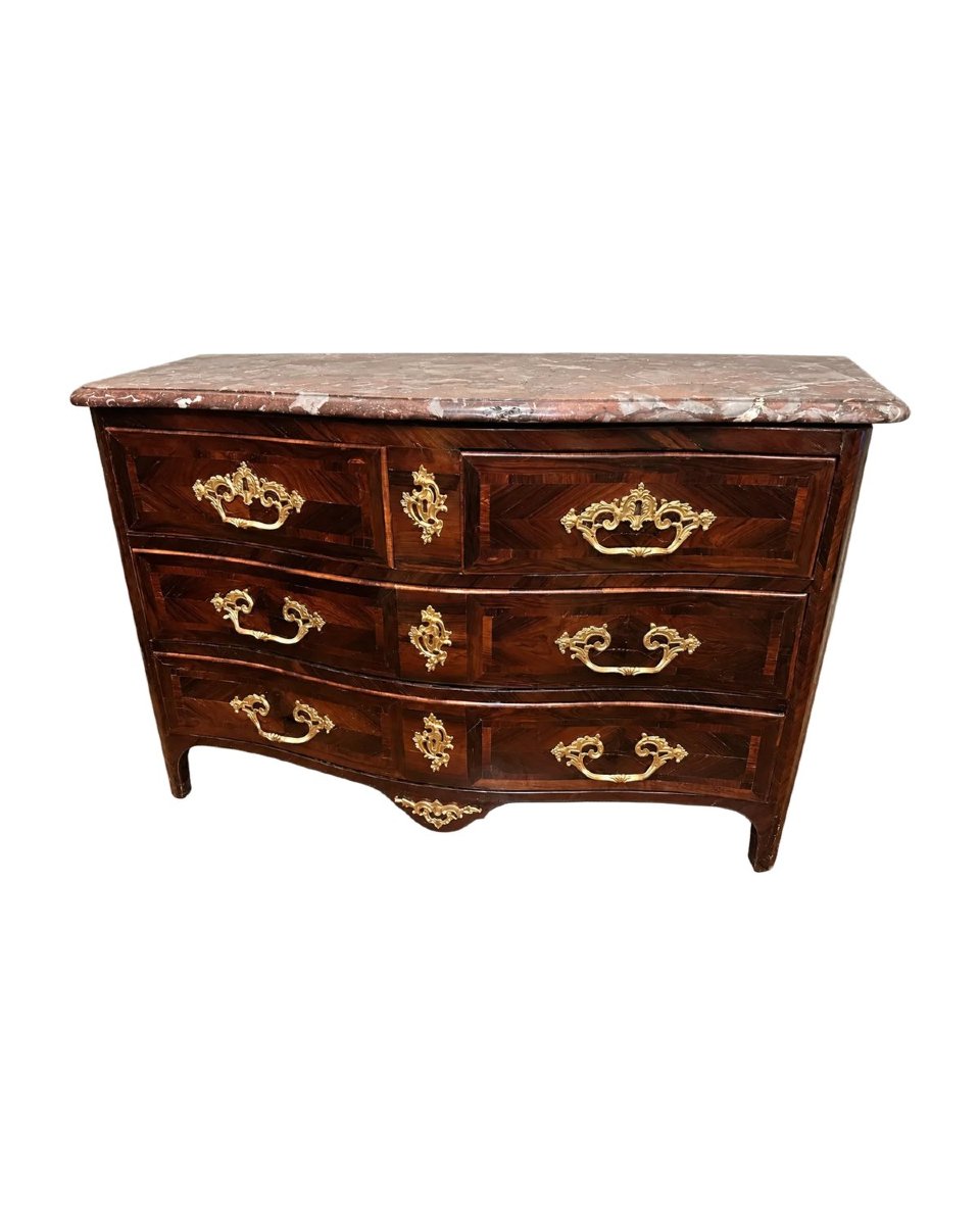 Commode parisienne estampillée J.-B. Fromageau, XVIIIe siècle