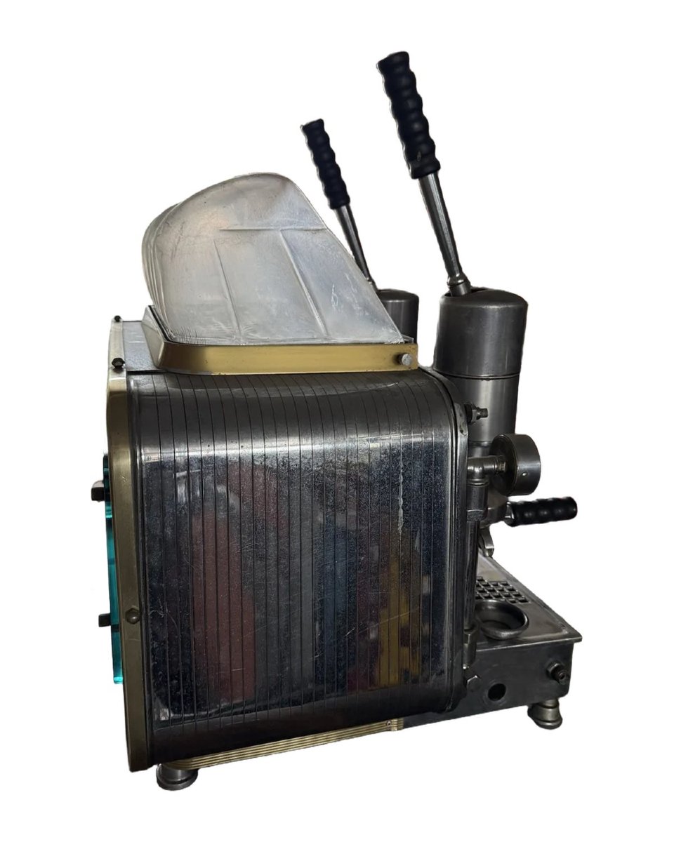 Faema Urania Coffee Machine, 2-group Lever-operated, Circa 1955–1960-photo-3