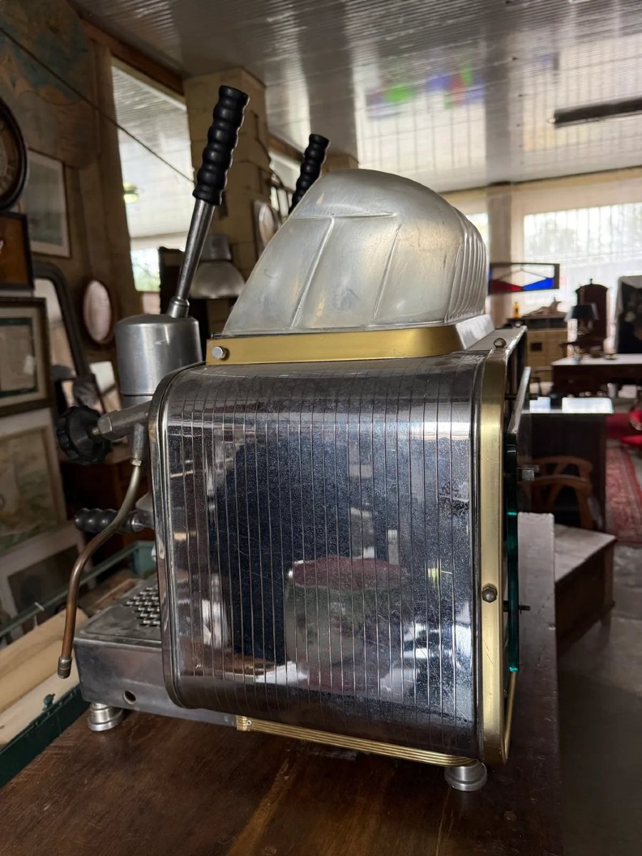 Faema Urania Coffee Machine, 2-group Lever-operated, Circa 1955–1960-photo-4