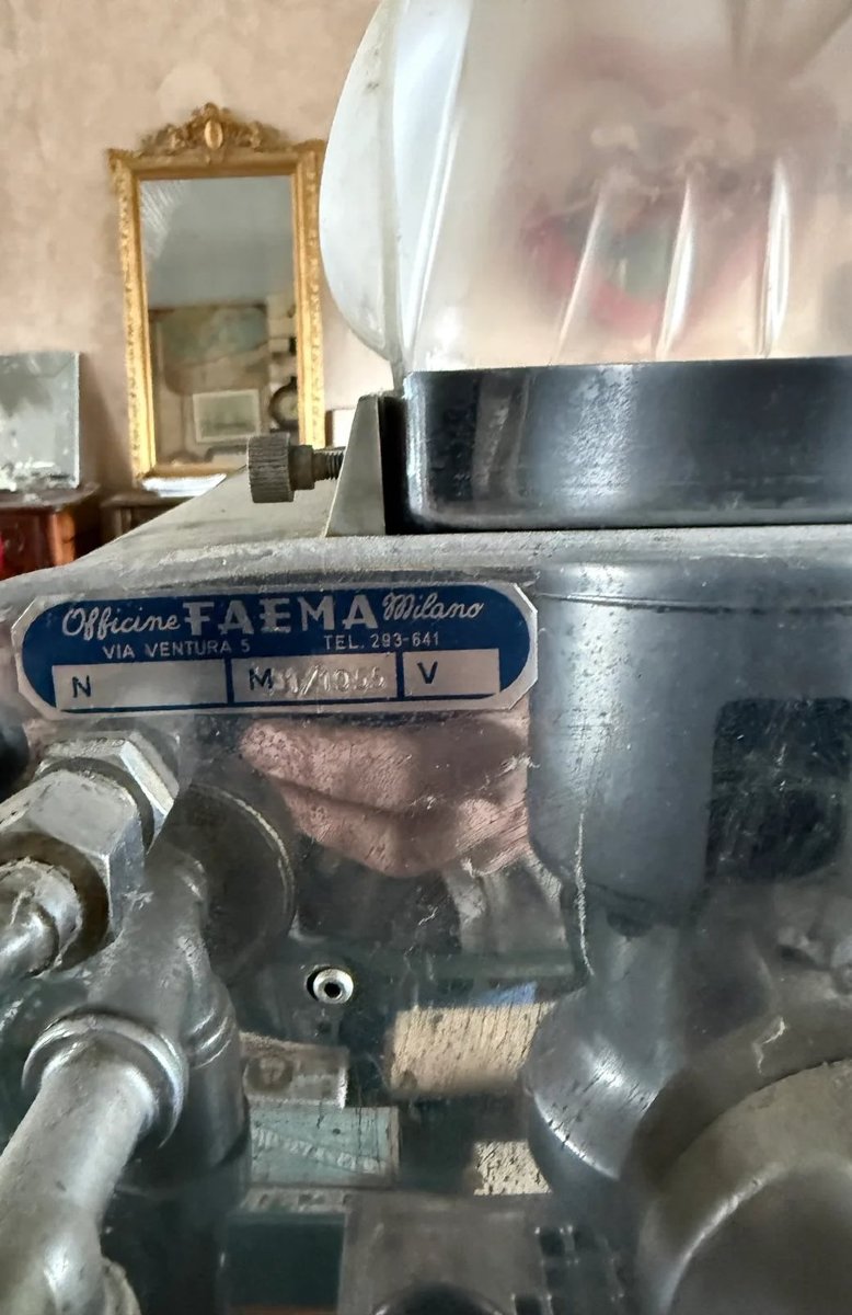 Faema Urania Coffee Machine, 2-group Lever-operated, Circa 1955–1960-photo-4