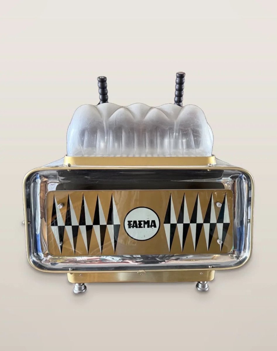 Faema Urania Coffee Machine, 2-group Lever-operated, Circa 1955–1960