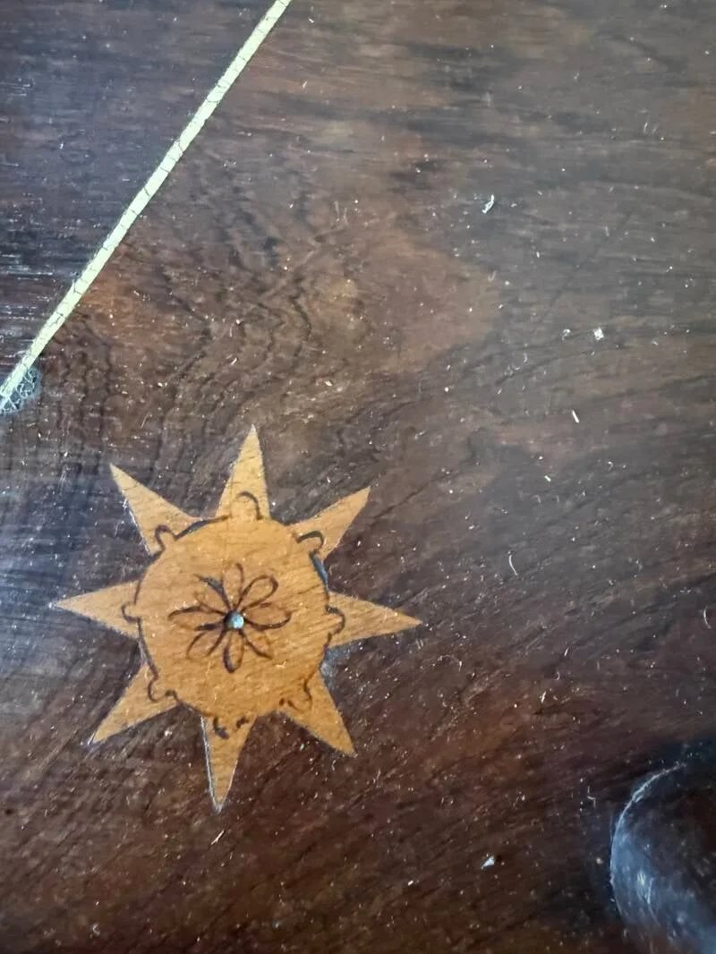 Table With Two Tops Featuring Japanese-style Marquetry, Circa 1880-photo-4