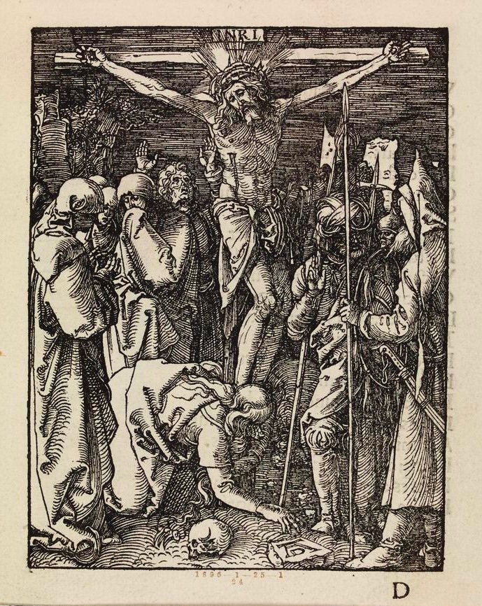 Sketch After Dürer's Small Passion (plate 24) The Crucifixion-photo-4