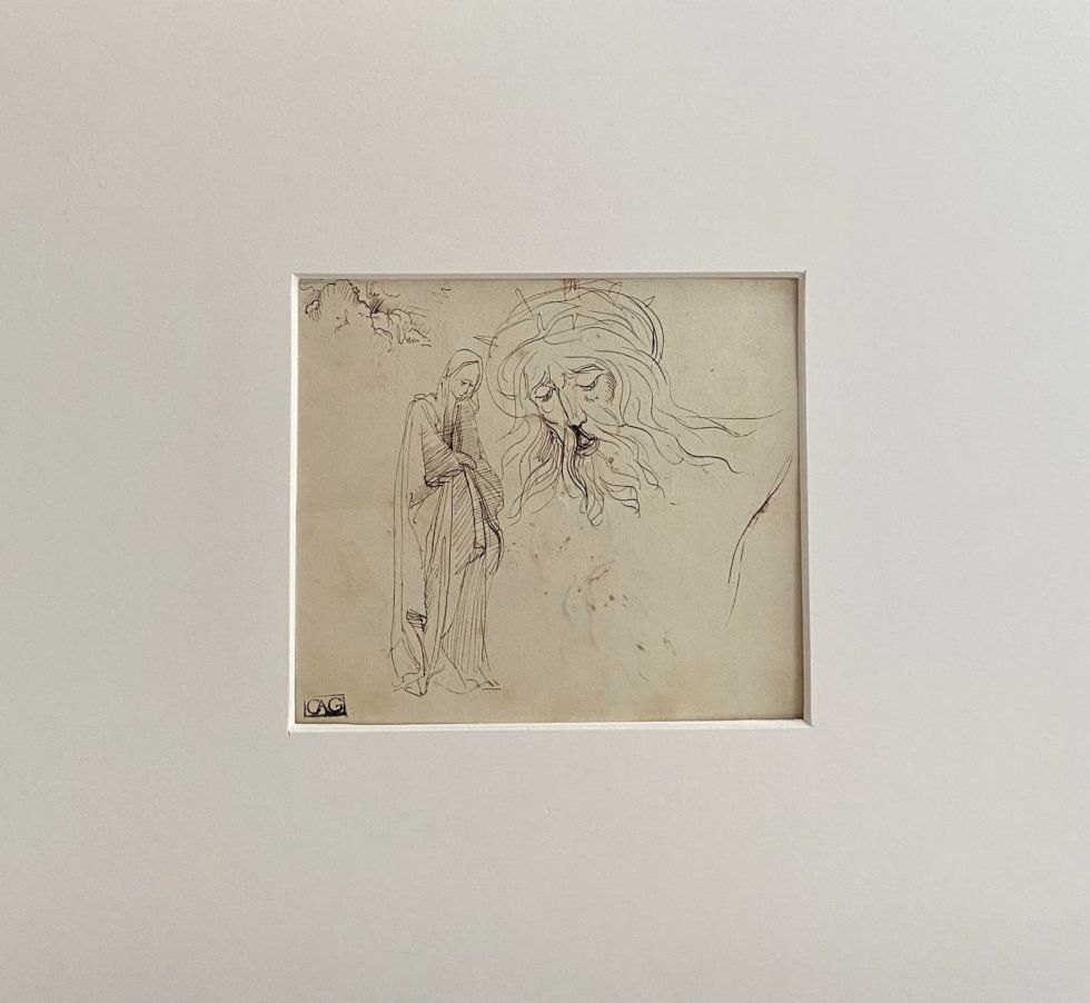 Sketch After Dürer's Small Passion (plate 24) The Crucifixion-photo-1