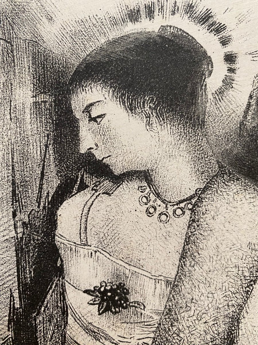 Odilon Redon, Voici La Bonne-déesse, L’indéeene Des Montagnes-photo-2