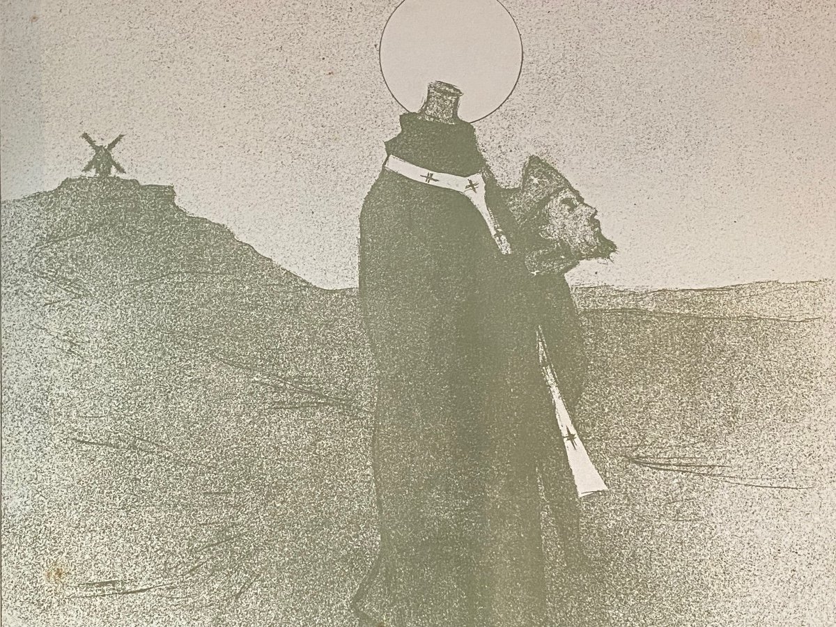 Symbolist Work, Etienne Moreau-nélaton - The Great Saints Of Little Children-photo-3