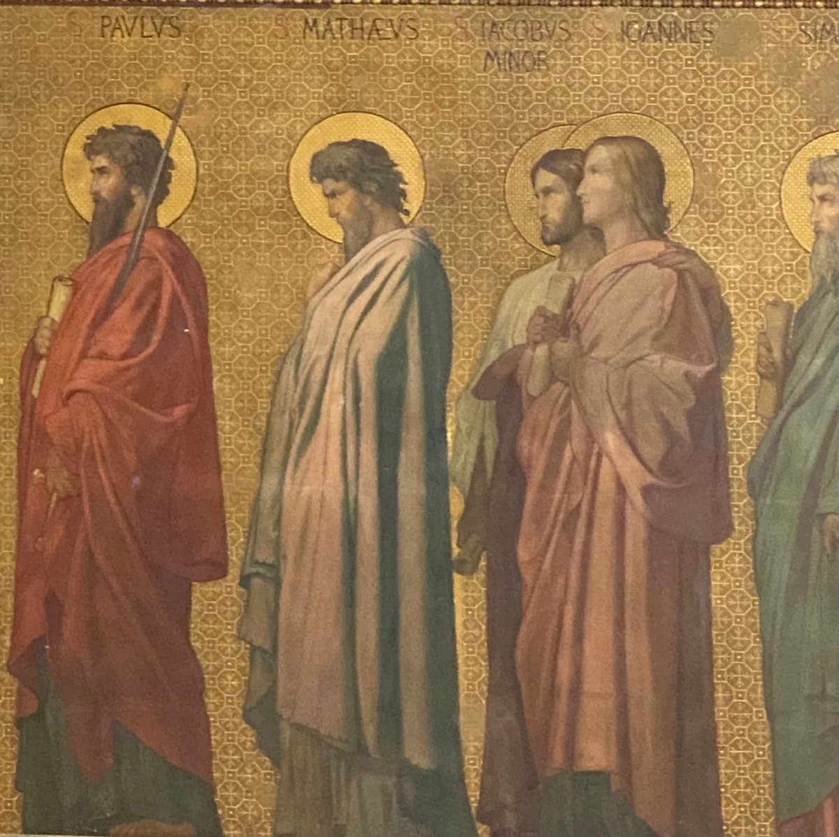 Paul Flandrin, étude d'Apôtre, église Saint Vincent De Paul, Paris-photo-2