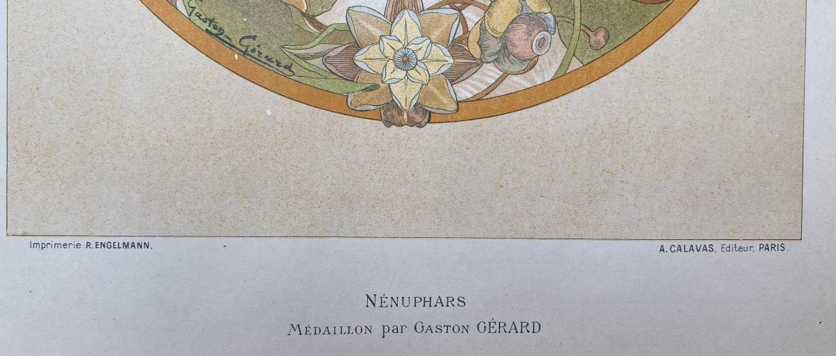 Gaston Gérard - Water Lilies-photo-3