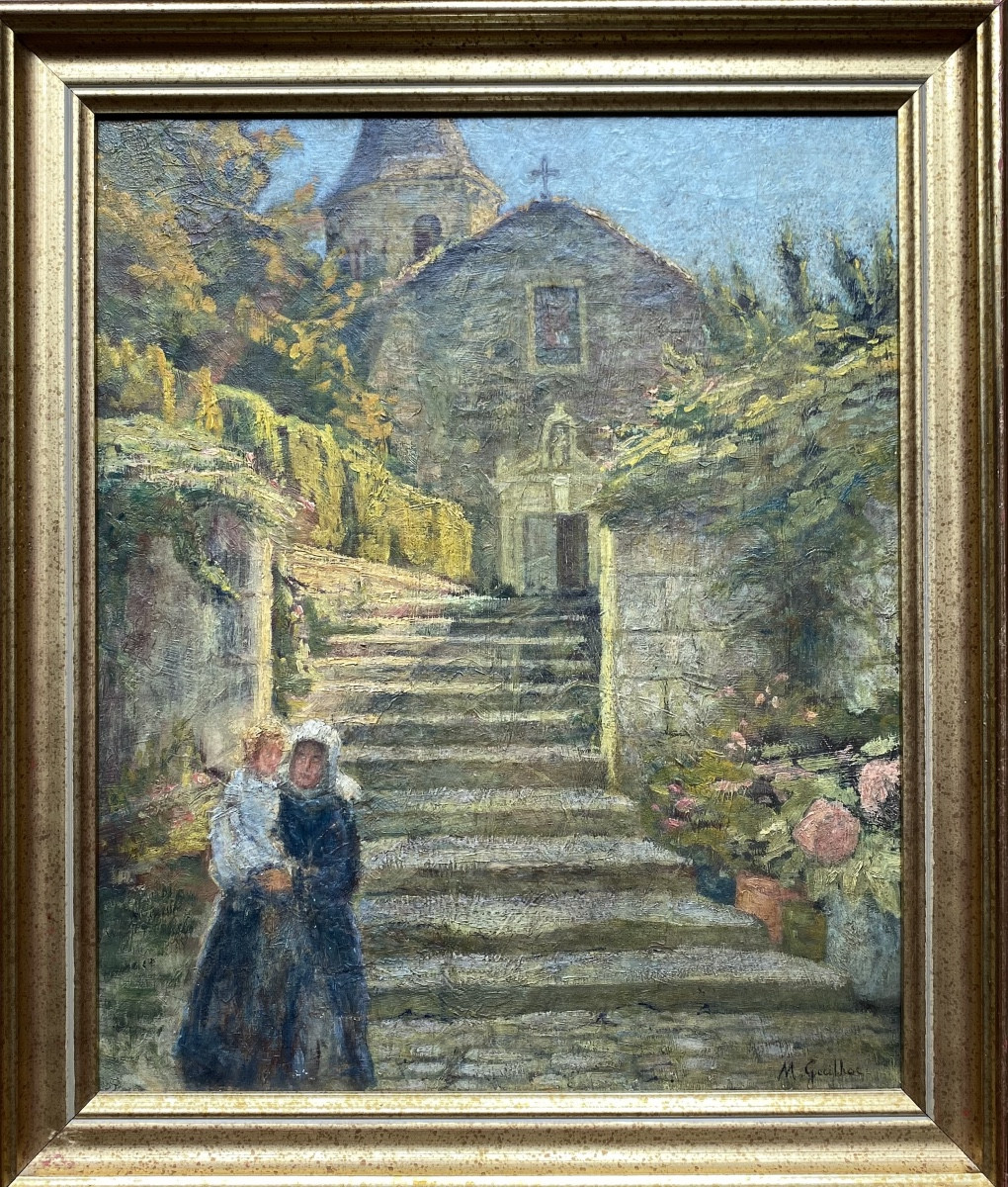 Breton School, Circa 1920, After Baptism