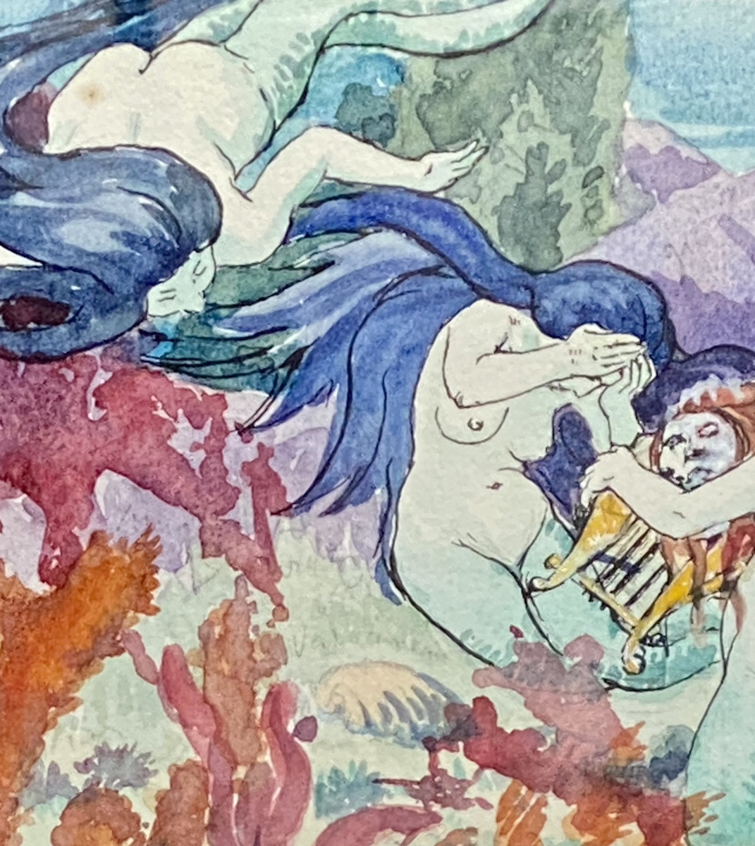 Georges GIRARDOT, Sirènes et Orphée-photo-2