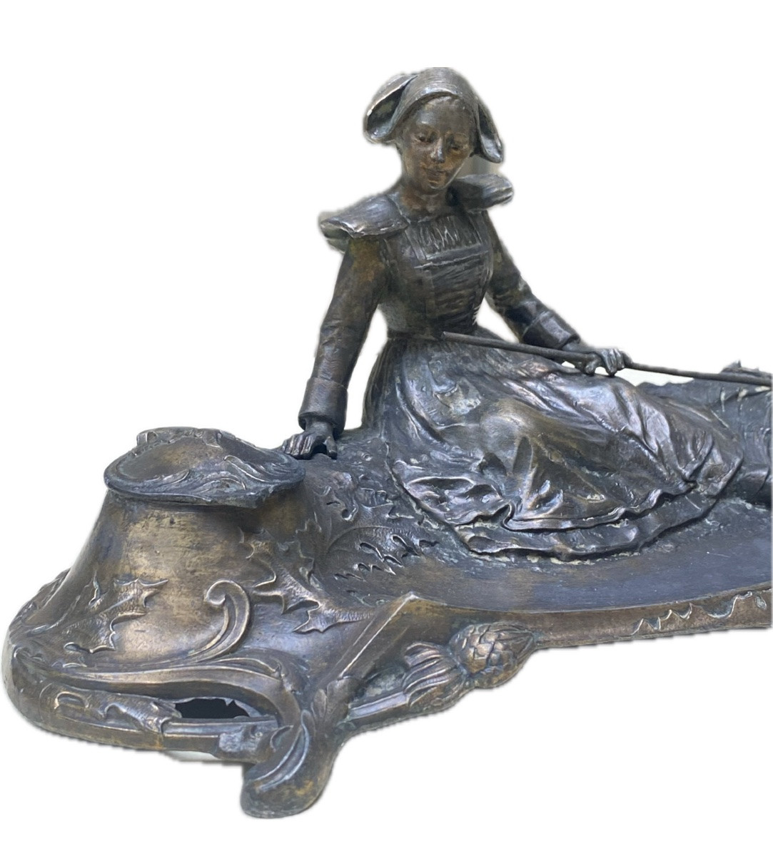 Encrier Art Nouveau Breton-photo-2