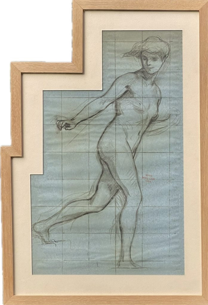 Henri Léopold Lévy - Preparatory Figure Of The Sun-apollo