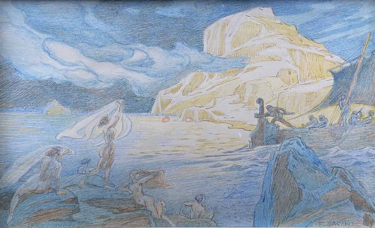 Ferdinand BAC - Ulysse et les Sirènes-photo-2