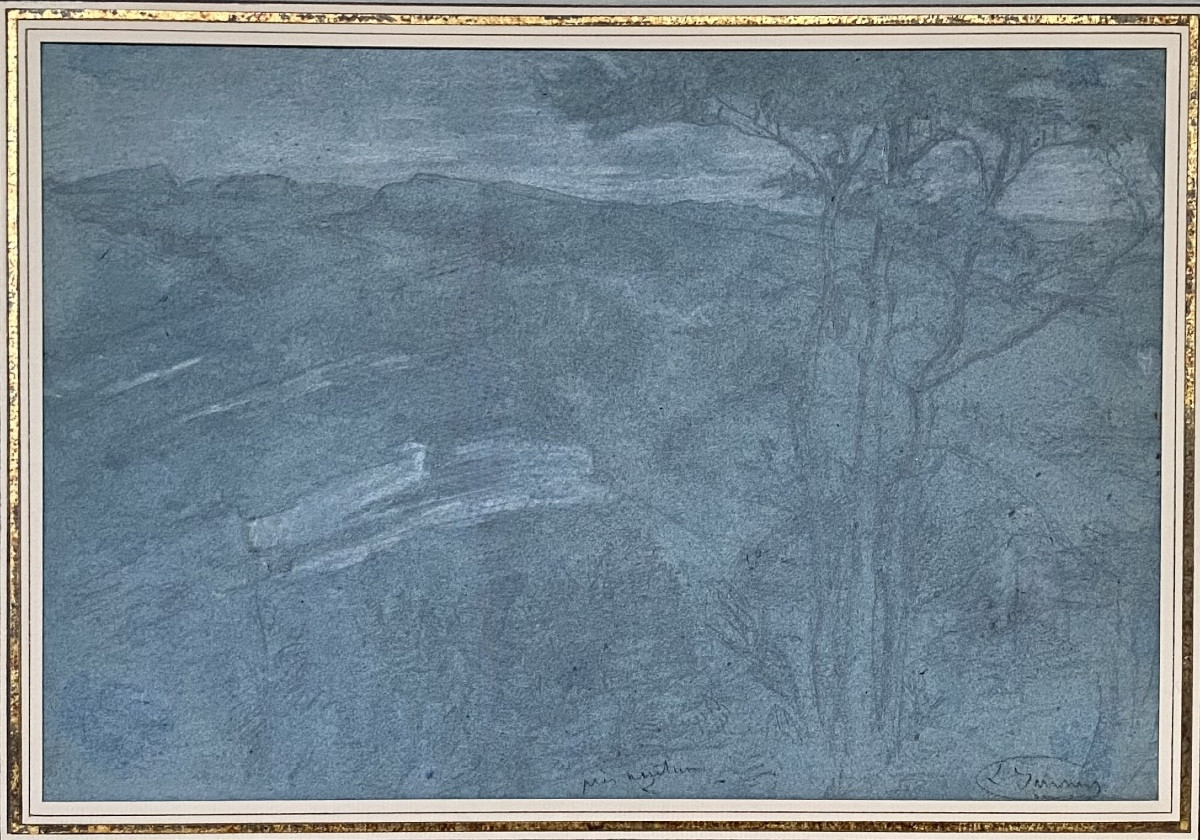 Louis Janmot, Blue Landscape -photo-1