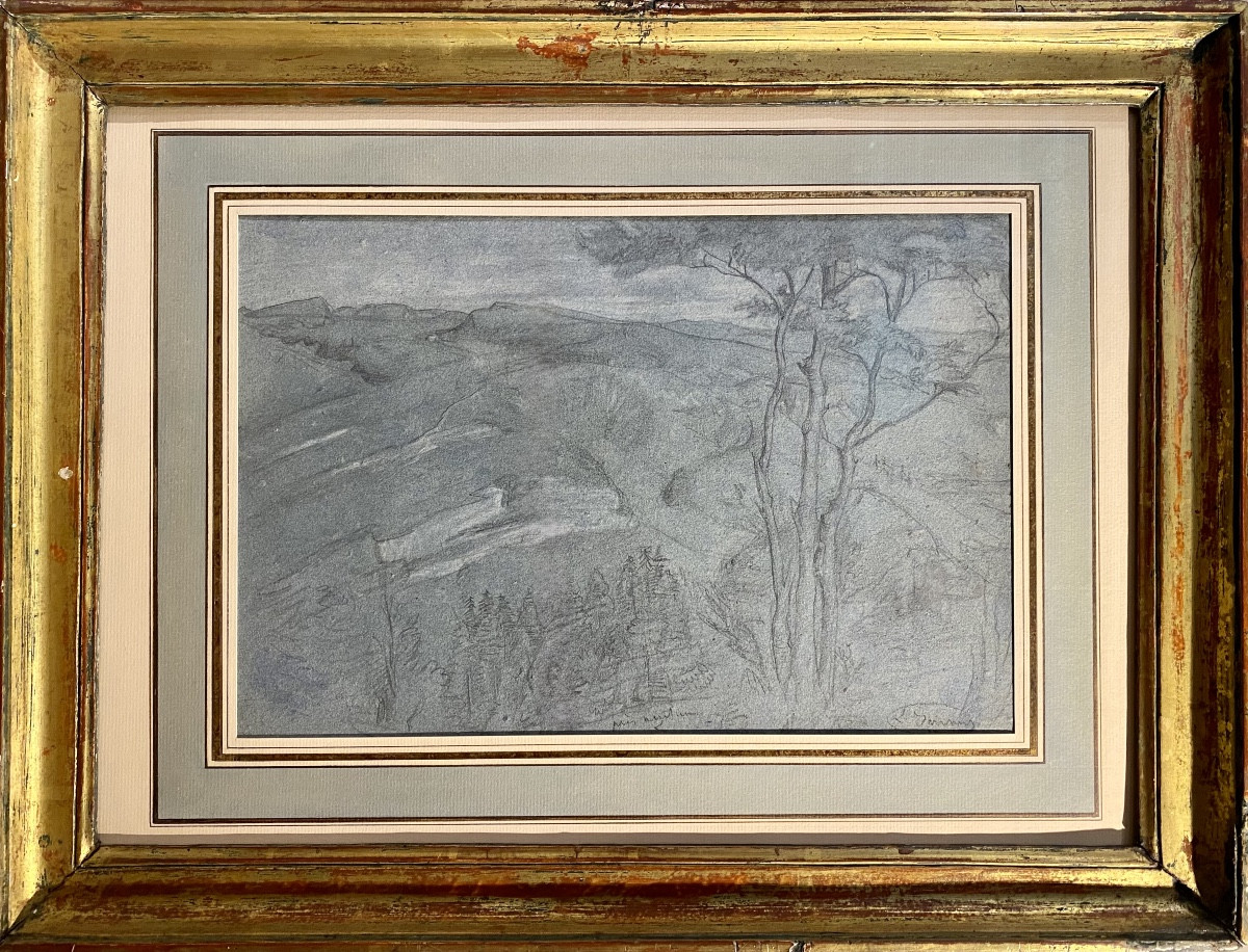 Louis Janmot, Blue Landscape 