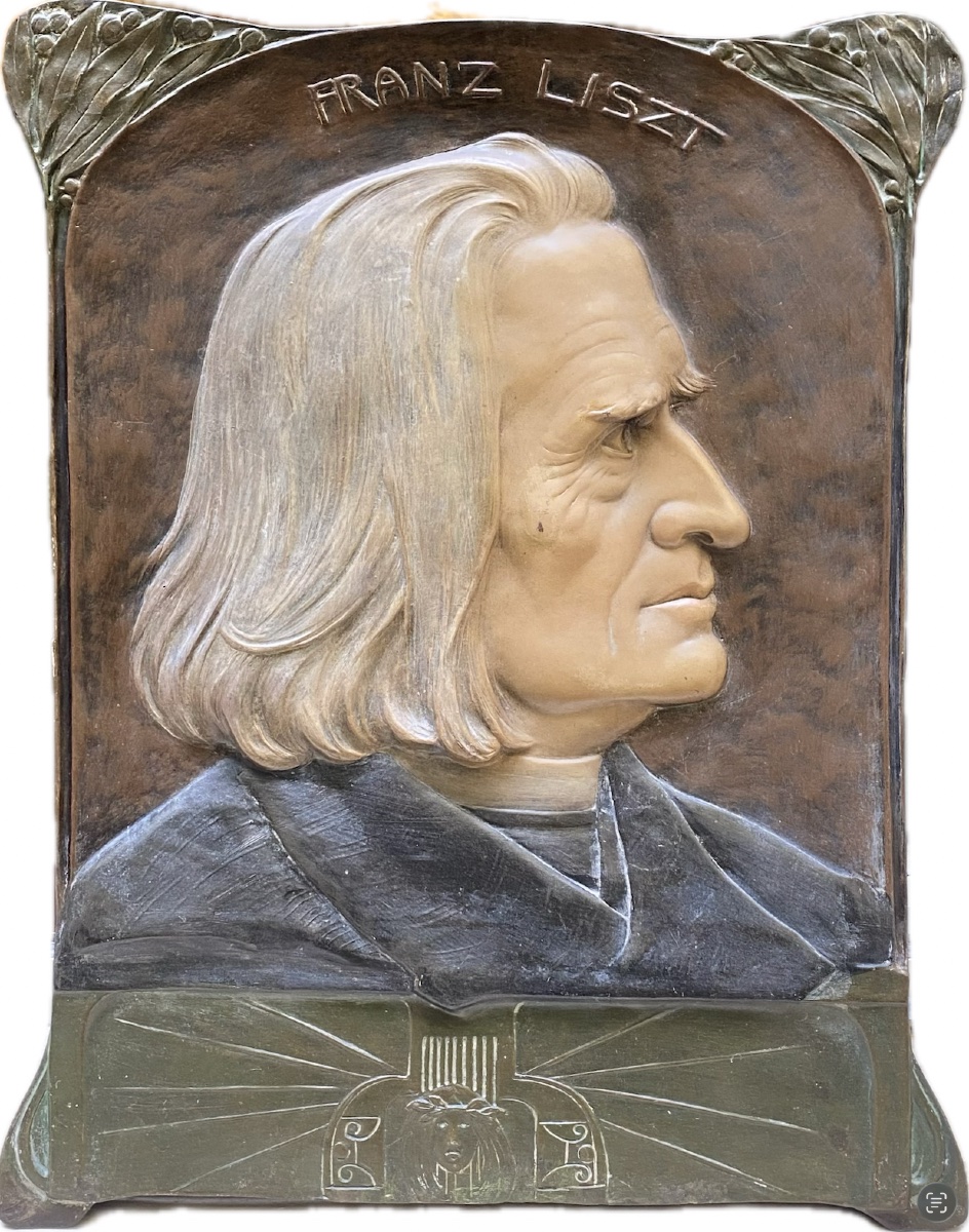 Ernest Wahliss –  Portrait Of Franz Liszt