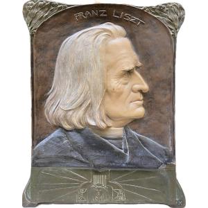 Ernest WAHLISS – Portrait de Franz Liszt