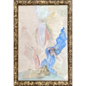 Marcel CHABAS- La Transfiguration (projet d’illustration)