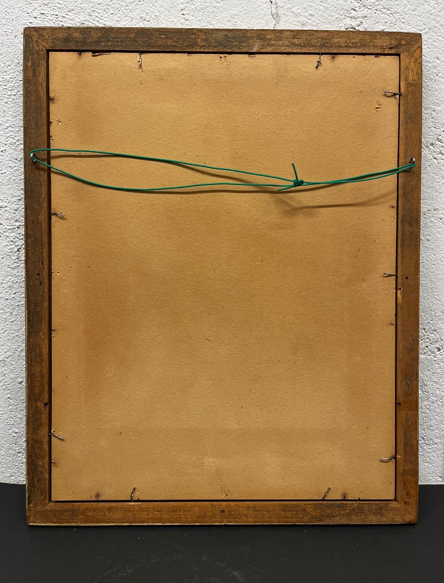 Tableau Pastel de Jac Dum, 20ème siècle-photo-4