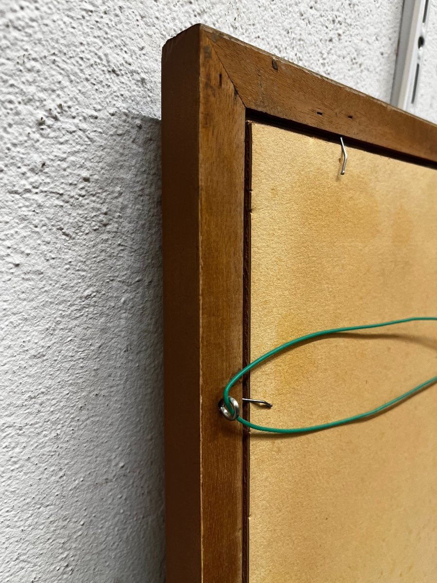 Tableau Pastel de Jac Dum, 20ème siècle-photo-3