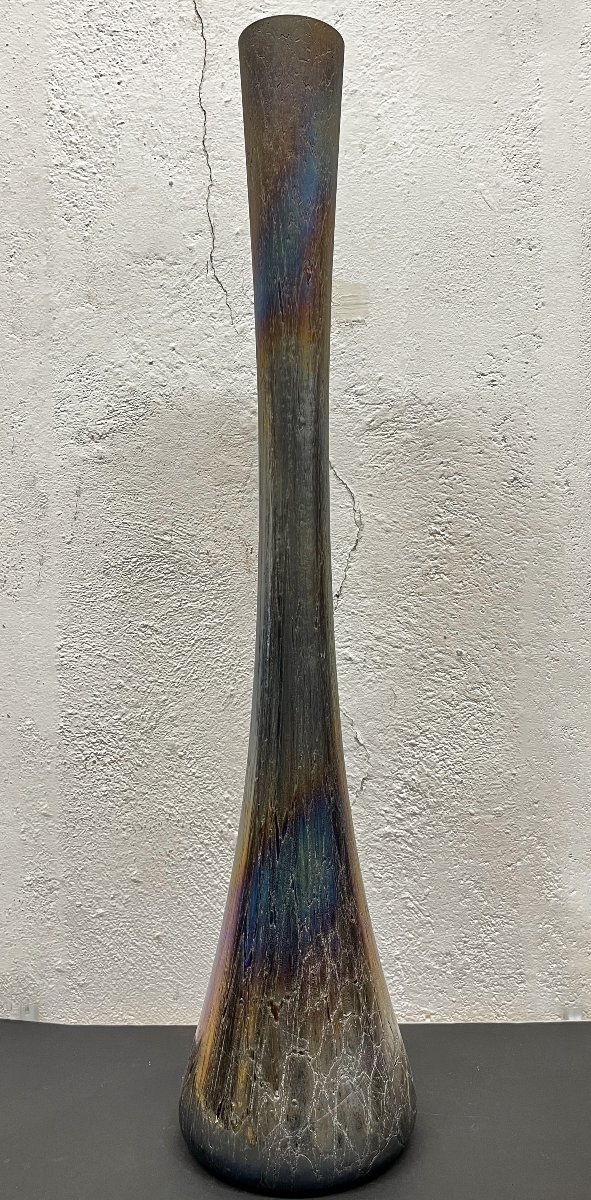 Large Ceramic Vase/soliflora, 1980s-photo-3