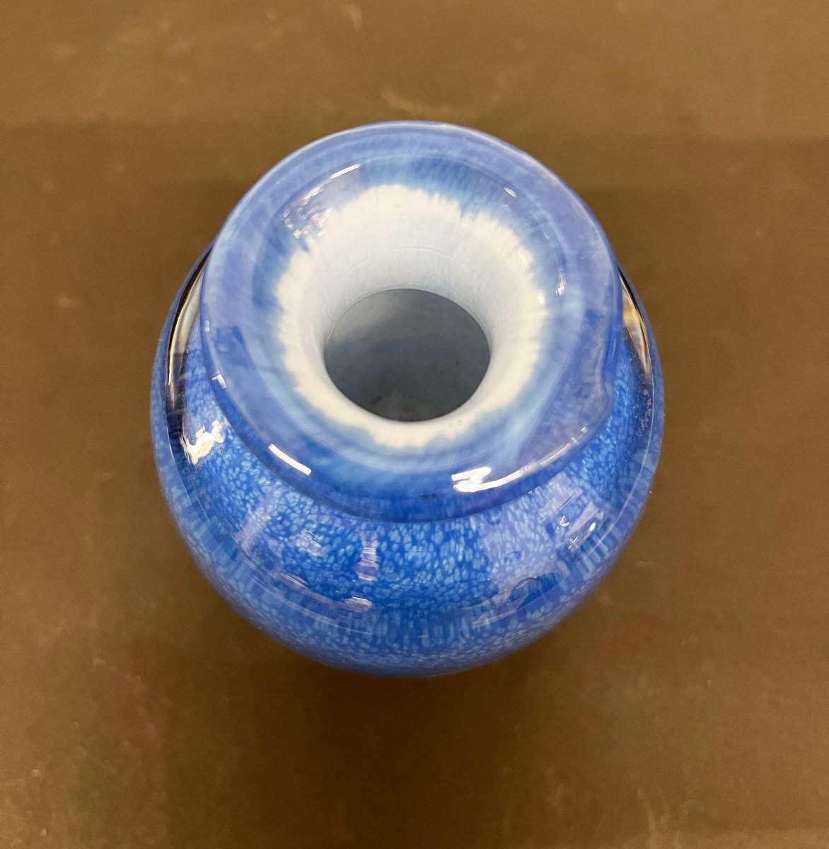 Vase en verre soufflé bouche-photo-3