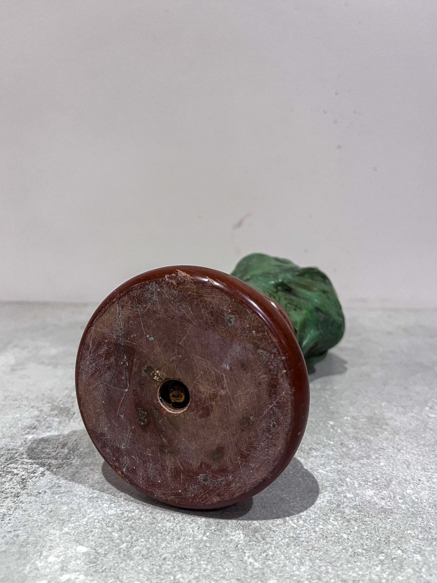 Elegant Bronze By Victor Leopold Bruyneel, Belle époque.-photo-6