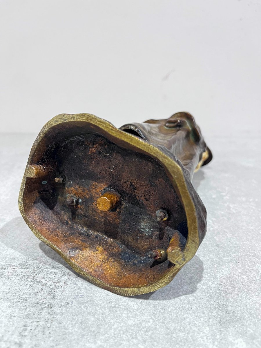 Chryselephantine "the Shepherd" By Marius Remondo-photo-4