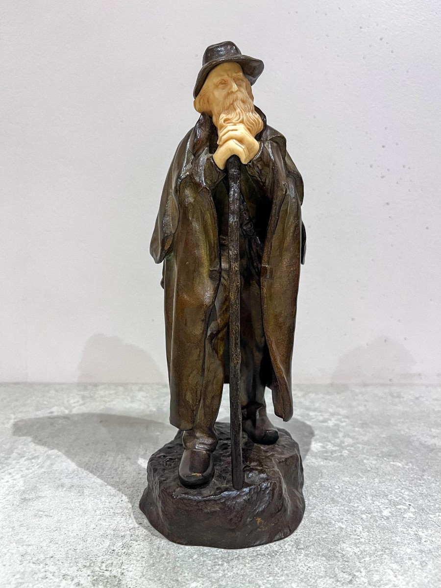 Chryselephantine "the Shepherd" By Marius Remondo