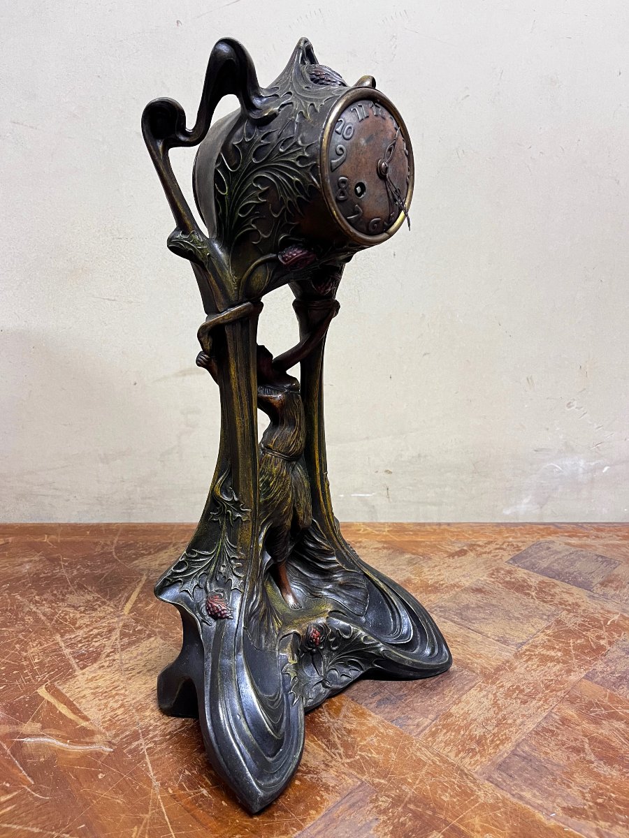 Art Nouveau Clock-photo-2